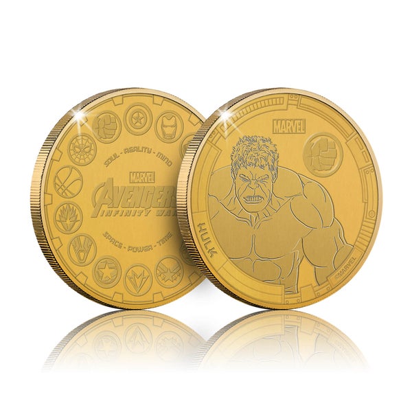 Collectible Marvel Infinity War Commemorative Coin: Hulk - Zavvi Exclusive (Limited to 1000)