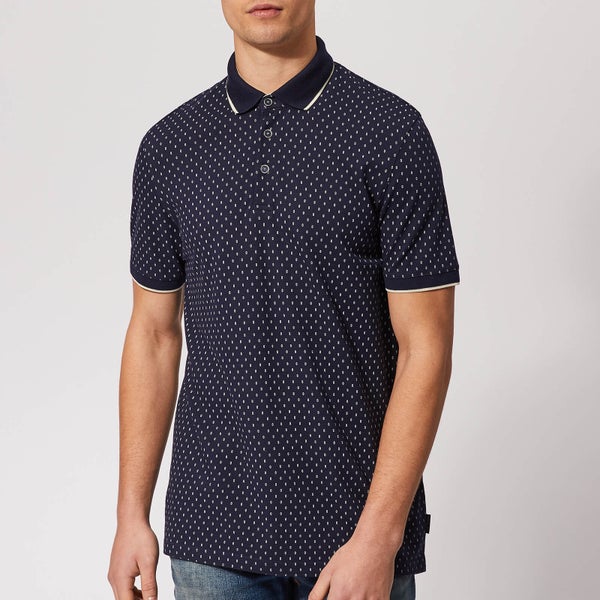 Ted Baker Men's Toff Short Sleeve Polo Shirt - Navy