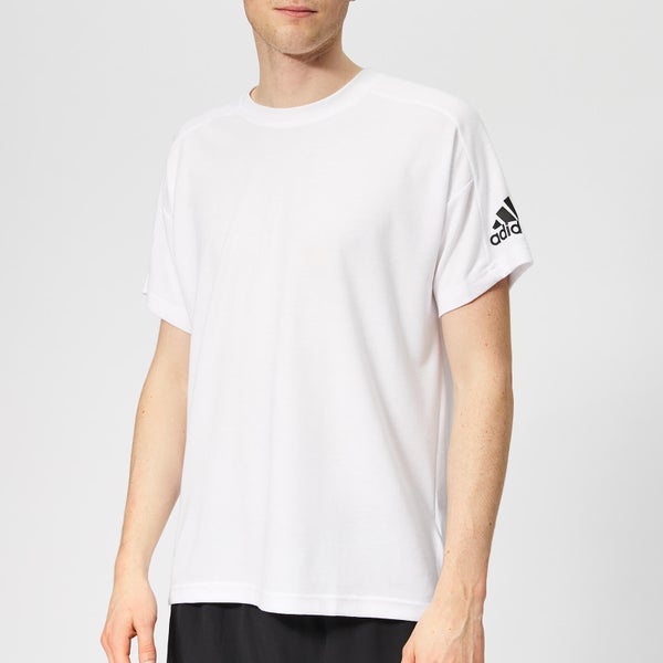 adidas Men's ID Stadium Short Sleeve T-Shirt - White