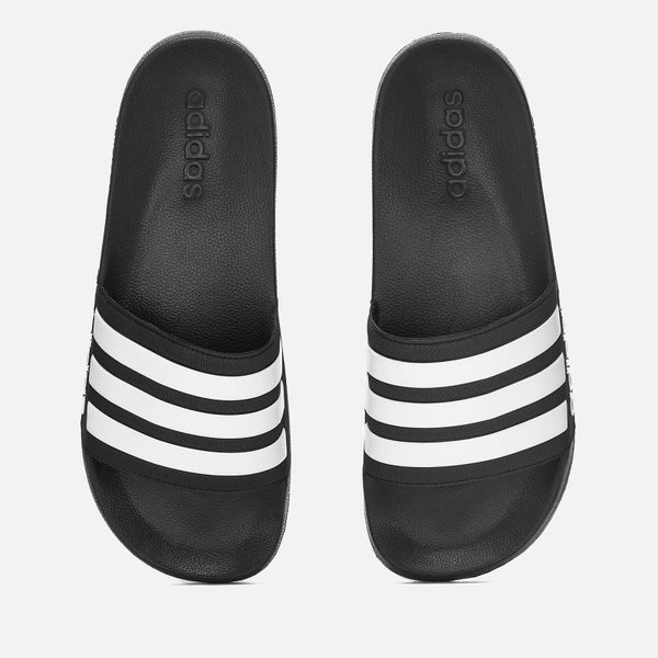 adidas Men's Adilette Shower Slide Sandals - Black