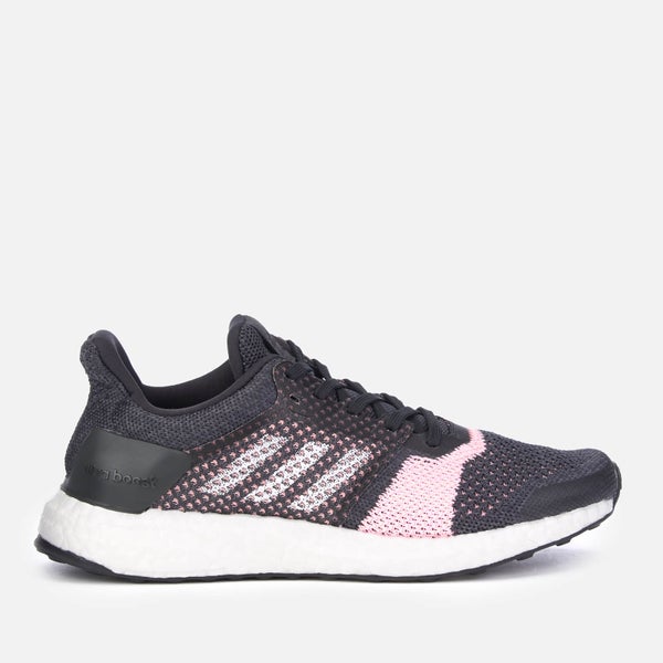 adidas Women's Ultraboost ST Trainers - Carbon/FTW White/Grey Six