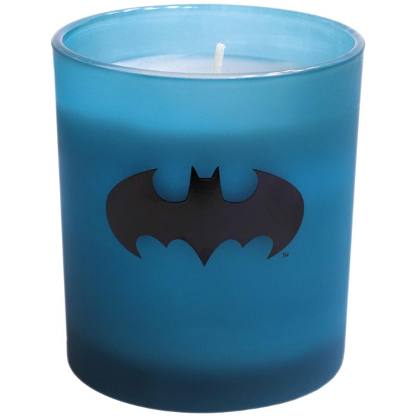 Batman Large Glass Candle