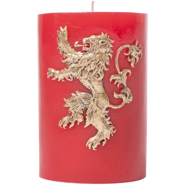 Game of Thrones Sculpted Insignia Candle - Lannister