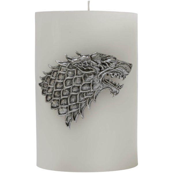 Game of Thrones Sculpted Insignia Candle - Stark