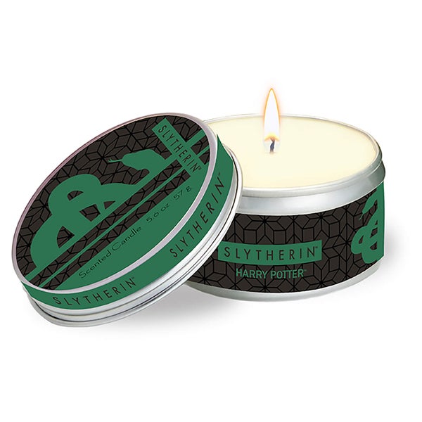 Harry Potter (Large) Scented Tin Candle - Slytherin
