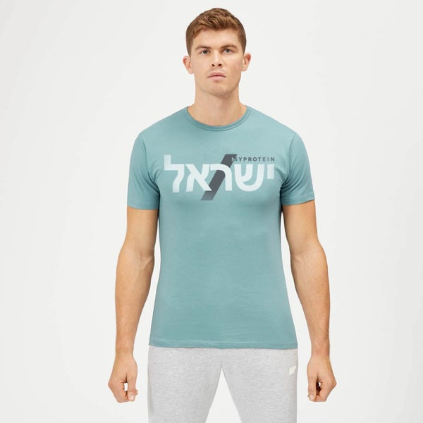 Myprotein Israel Limited Edition T-Shirt - Airforce Blue