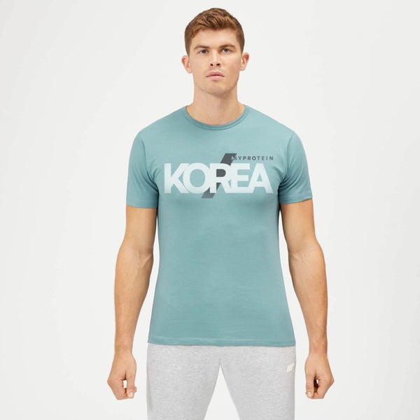 Myprotein Korea Limited Edition T-Shirt - Airforce Blue