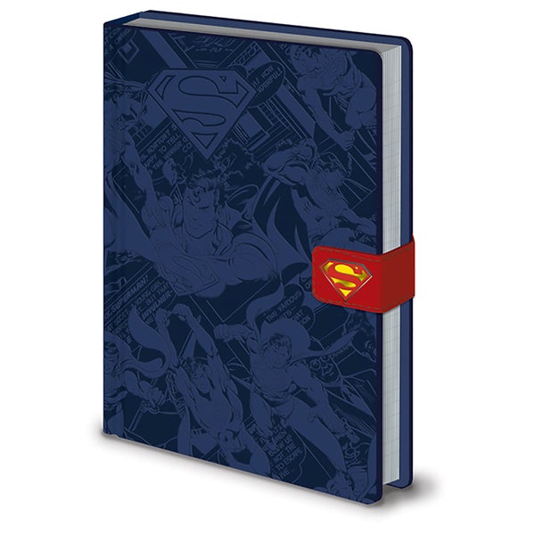 DC Originals (Superman Montage) A5 Premium Notebook