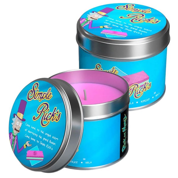 Rick and Morty Simple Rick's Wafer Candle