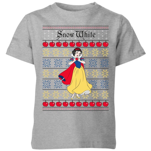 Disney Classic Snow White Kinder T-Shirt - Grijs