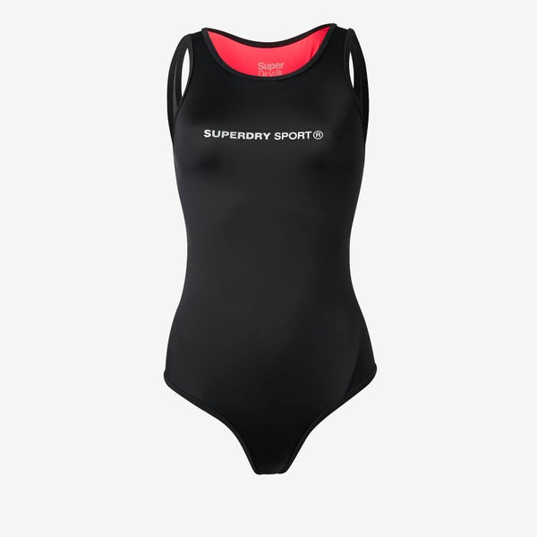 Superdry Sport Women's Active Swimsuit - Black