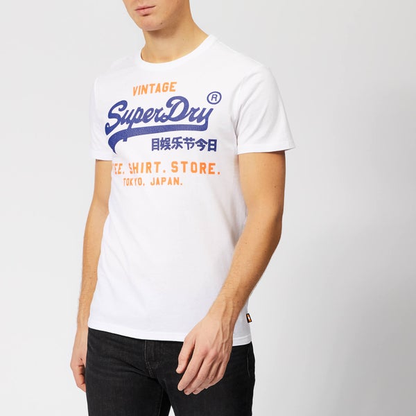 Superdry Men's Shirt Shop Duo Lite T-Shirt - Optic