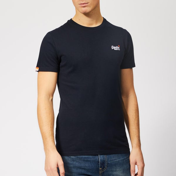 Superdry Men's Orange Label Vintage T-Shirt - Truest Navy