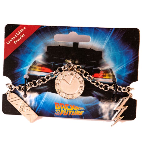 Back To The Future Limited Edition Charm Bracelet