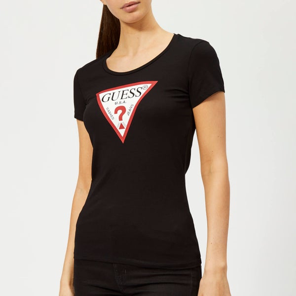 Guess Women's Original T-Shirt - Jet Black