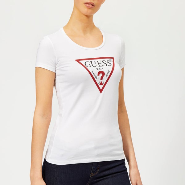 Guess Women's Original T-Shirt - True White