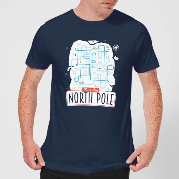 T-Shirt de Noël Homme - Bleu Marine