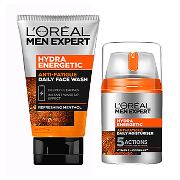 L'Oréal Men Expert Hydra Energetic Regime Kit (Worth £15.98)