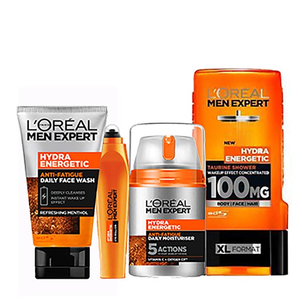 L'Oréal Men Expert Hydra Energetic Regime Kit (Worth £30.19)
