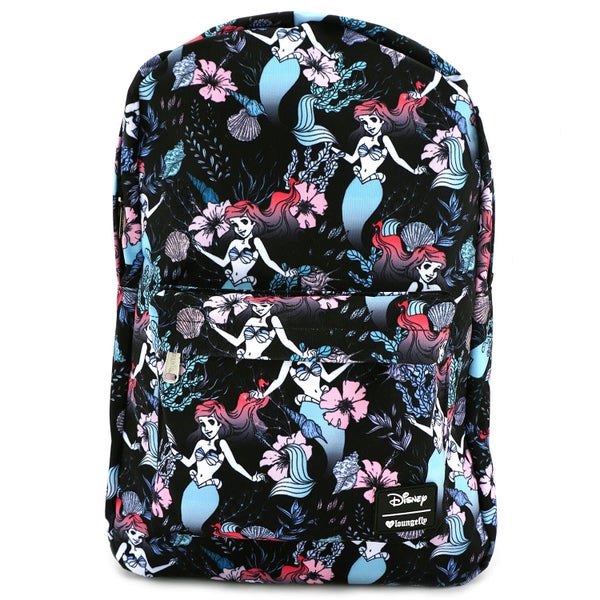 Loungefly Disney The Little Mermaid Ariel Floral Nylon Backpack