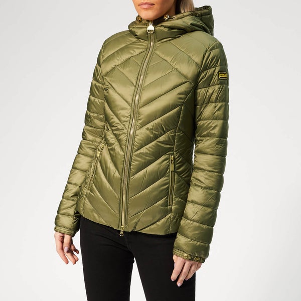 Barbour International Women's Durant Quilt Jacket - Light Army Green