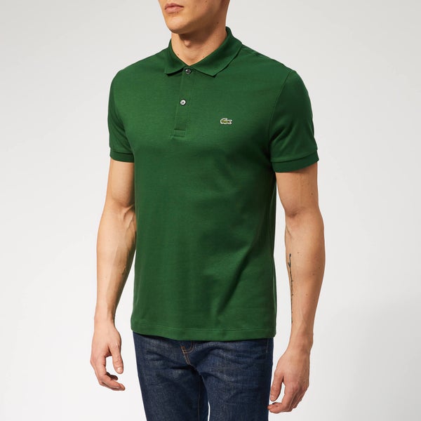 Lacoste Men's Classic Logo Pima Polo Shirt - Green