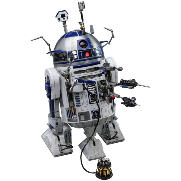 Figurine articulée MM R2-D2 (version de luxe), Star Wars, échelle 1:6 (18 cm) – Hot Toys
