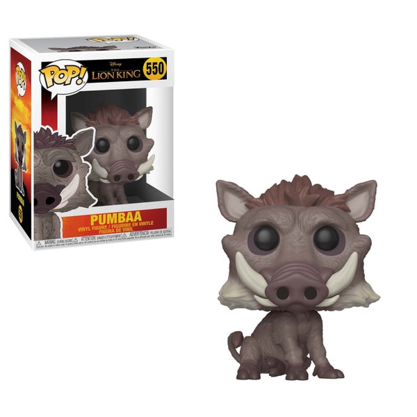 Figurine Pop! Pumbaa - Le Roi Lion 2019 - Disney
