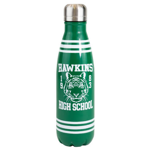 Funko Homeware Stranger Things Hawkins High School Metal Bottle - Green