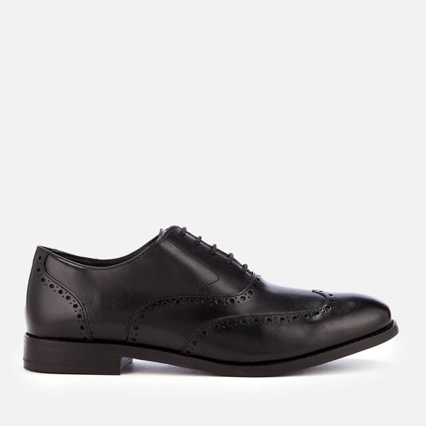 Clarks Men's Edward Walk Leather Oxford Shoes - Black