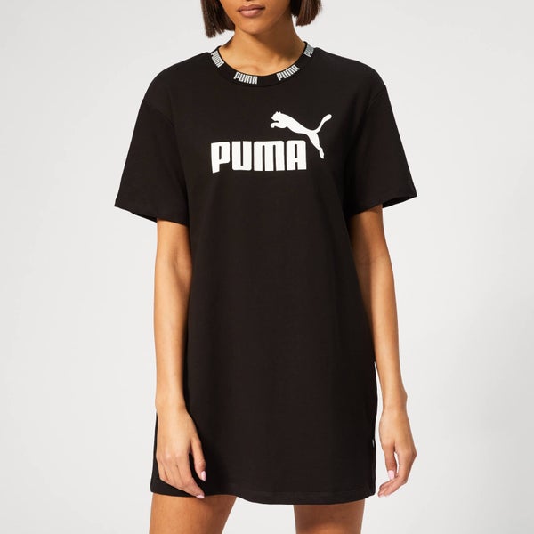 Puma Women's Amplified Sweatshirt Dress - Cotton Black