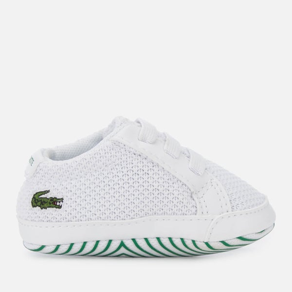Lacoste Babies L.12.12 Crib 318 1 Trainers - White/Green