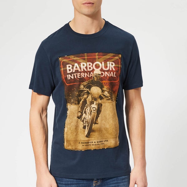 Barbour International Men's Archive T-Shirt - Navy
