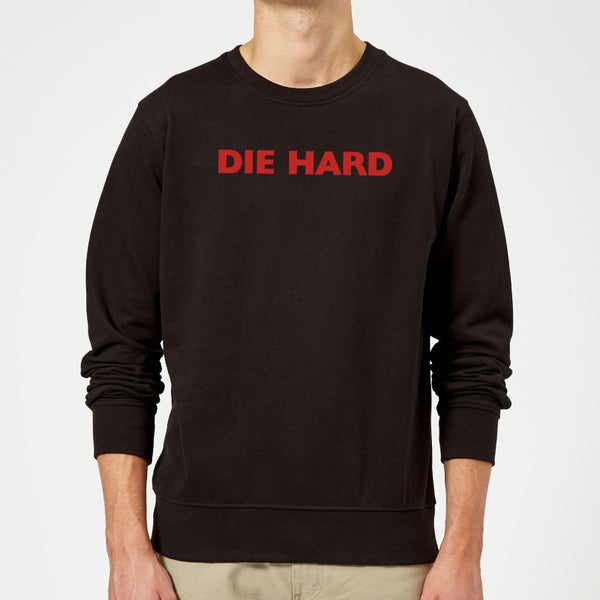 Die Hard Logo Christmas Sweatshirt - Black