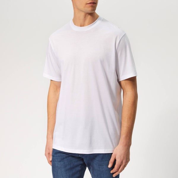 Armani Exchange Men's Small Script Logo T-Shirt - White
