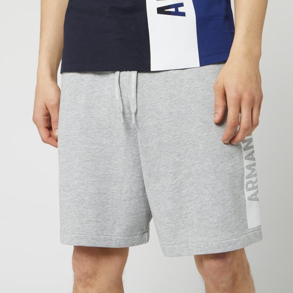 Armani Exchange Men's Sweat Shorts - Soft Grey