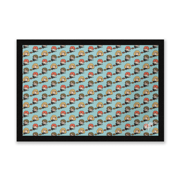 Harry Potter Characters Pattern Entrance Mat