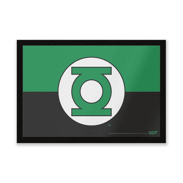 DC Comics Green Lantern Logo Mat Entrance Mat