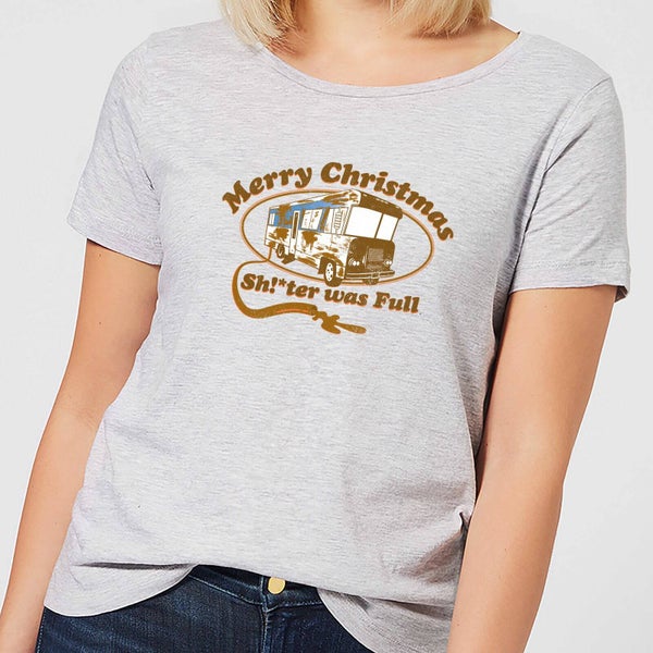 National Lampoon R.V. Camiseta de Navidad para mujer - Gris