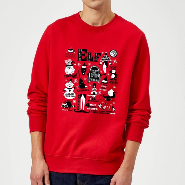 Elf Christmas Sweater - Red