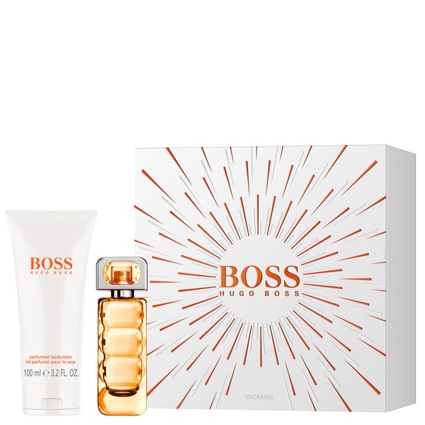 Coffret-Cadeau Orange pour Femme Hugo Boss (Eau de Toilette 30 ml + Lait Parfumé pour le Corps 100 ml)