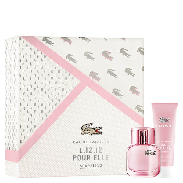 Lacoste L.12.12 Pour Elle Sparkling Gift Set -lahjapakkaus (tuoksu 30ml + suihkugeeli 50ml)