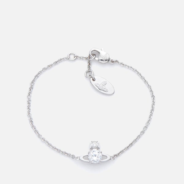 Vivienne Westwood Women's Reina Small Bracelet - White/Rhodium