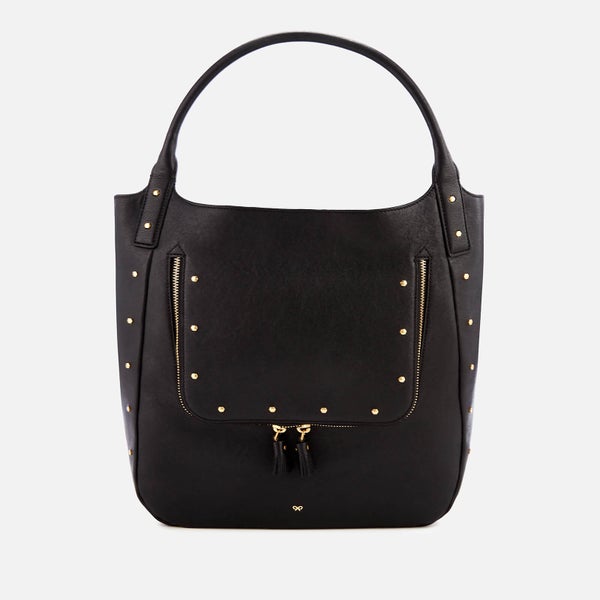 Anya Hindmarch Women's Stud Vere Shopper Bag - Black