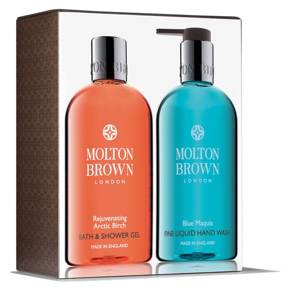 Molton Brown 活力北極樺樹 & 藍色馬基果洗手沐浴組