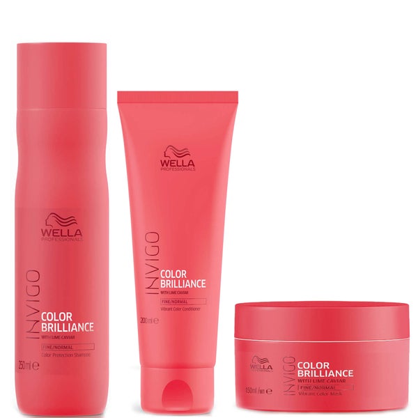 Wella INVIGO Color Brilliance Trio for Fine Hair