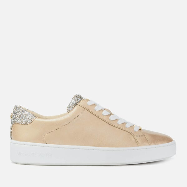 MICHAEL MICHAEL KORS Women's Irving Cupsole Trainers - Pale Gold