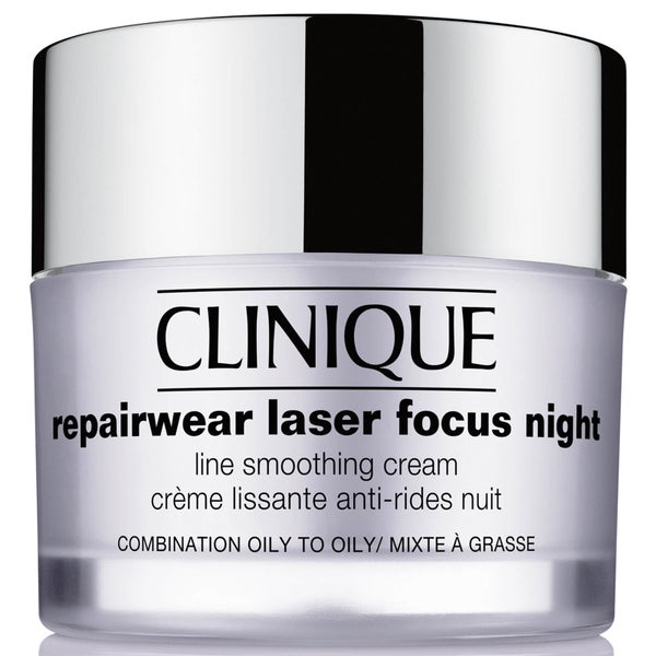 Clinique Repairwear Laser Focus Night Line Smoothing Cream Combination/Oily