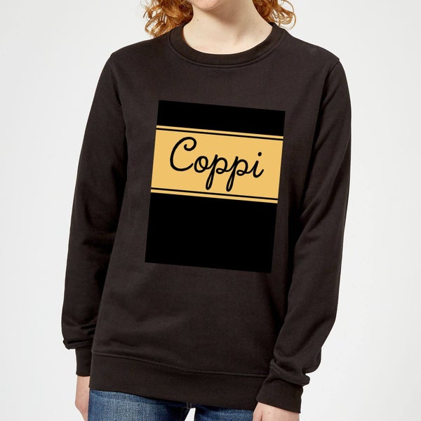 Summit Finish Fausto Coppi Women's Sweatshirt - Black