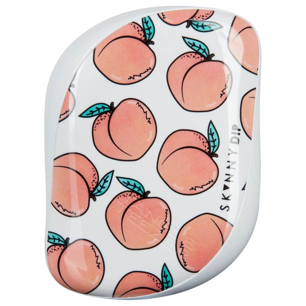 Cepillo desenredante compacto de Tangle Teezer x Skinny Dip - Cheeky Peach